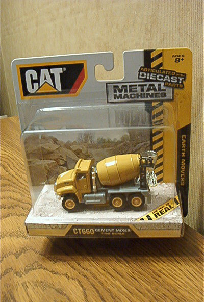 CAT Metal Machines Cement Mixer CT660 1:92 Scale #39515
