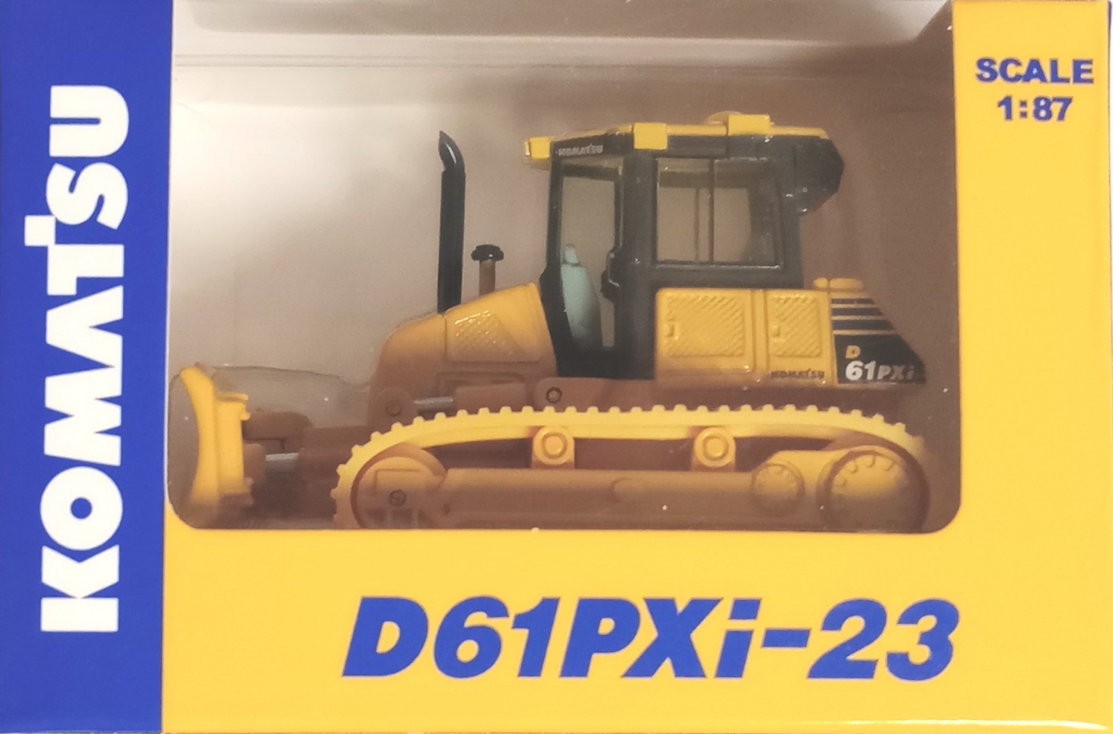 Komatsu 1/87 Construction Collection – D61PXi-23 Crawler Dozer – Diecast Vehicle