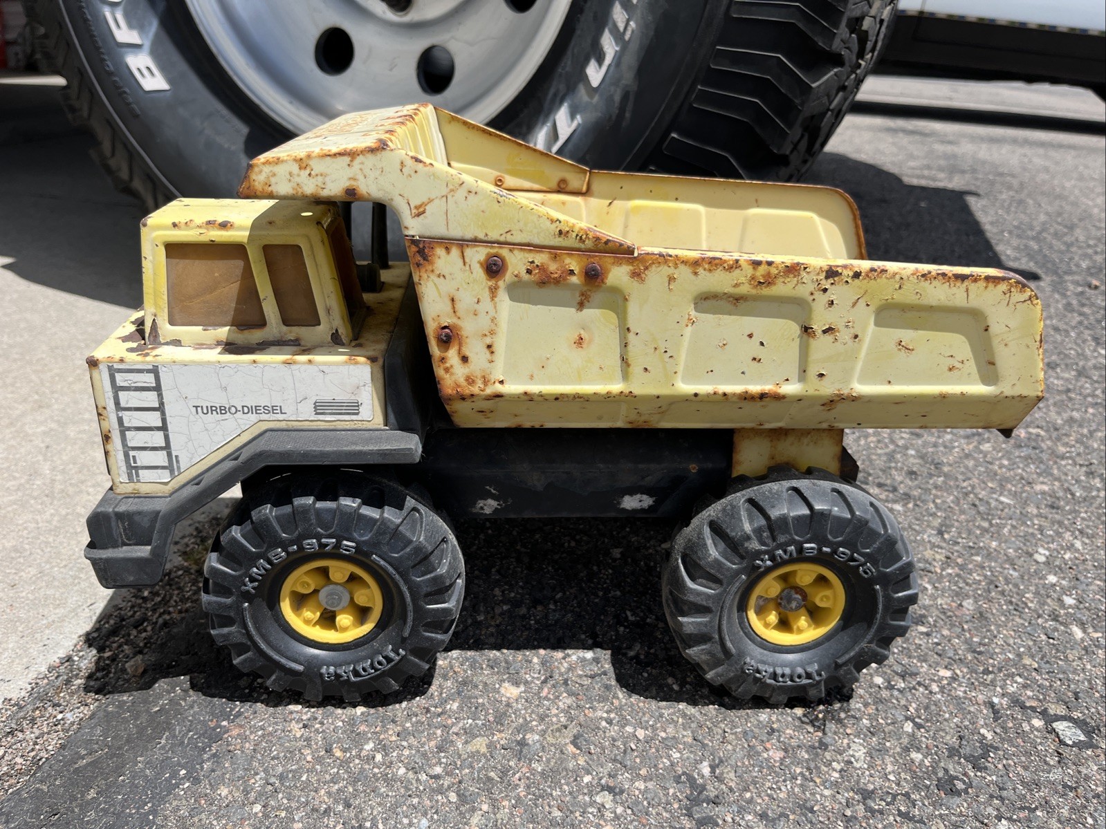 Vintage Metal Tonka Dump Truck Antique Collectible