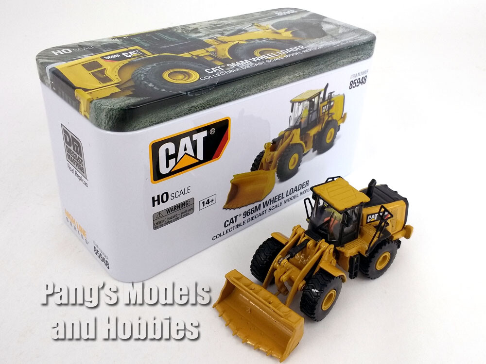 CAT 966M 966 Wheel Loader 1/87 HO Scale Diecast Metal Model by Diecast Masters