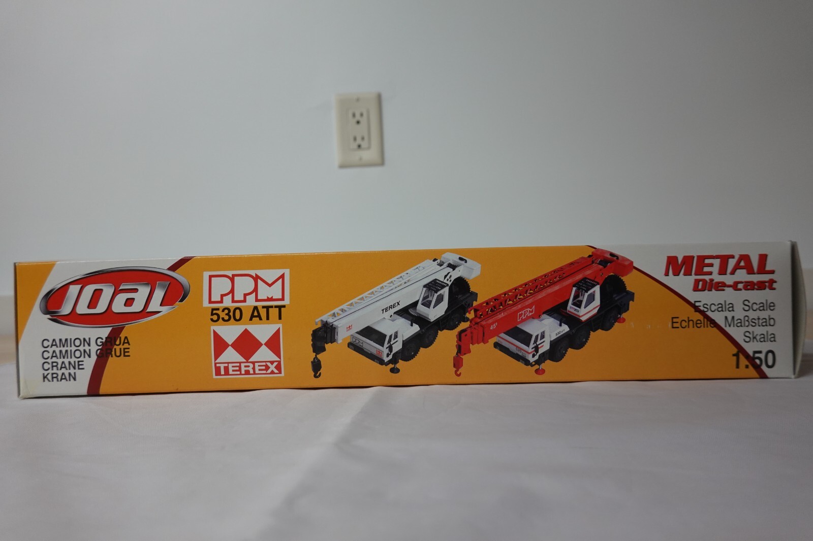 JOAL 168 PPM 530ATT MOBILE CRANE 1:50 SCALE N.I.B.
