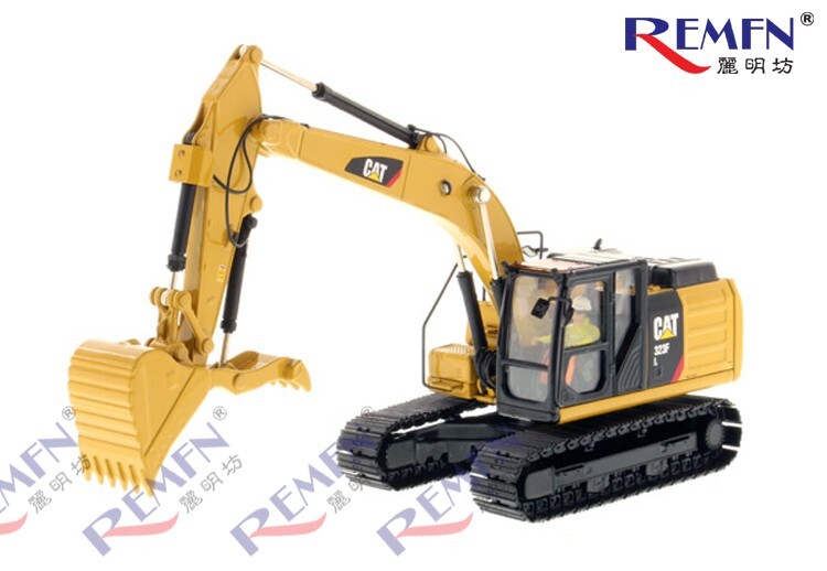 1/50CAT Caterpillar 323F Hydraulic Excavator Die-Casting Master Model