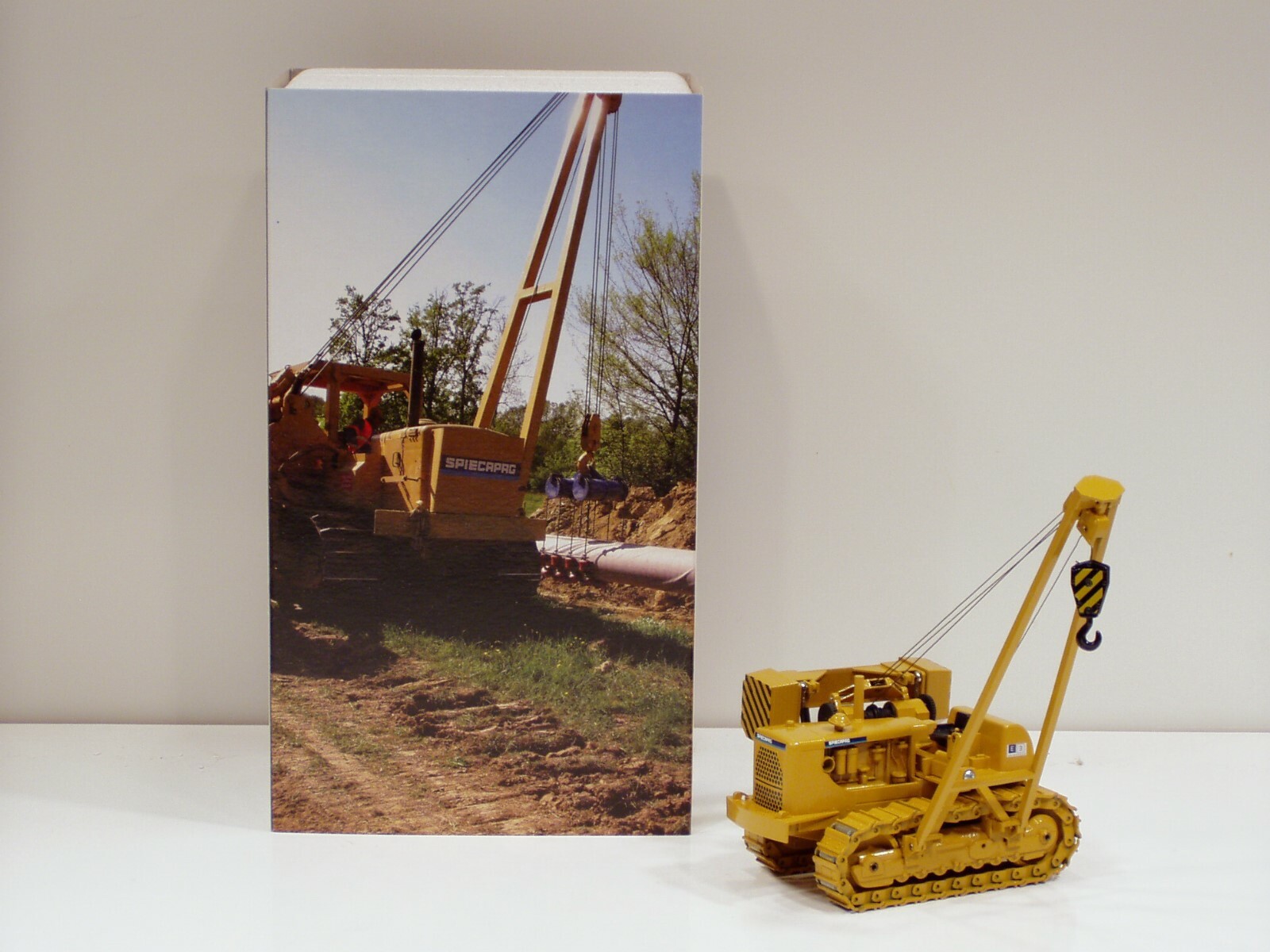 Caterpillar 583 Pipelayer – “SPIECAPAG” – 1/50 – Conrad #2875.01 – MIB