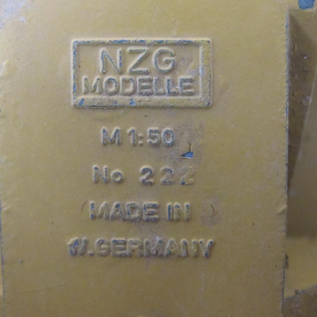 NZG Diecast 1/50 Caterpillar 769C Off-Highway Truck #222 ~ Used For Restoration