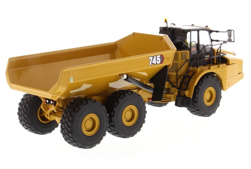 Cat 745 Articulated Dump Truck – Diecast Masters 1:50 Scale Model #85528 New