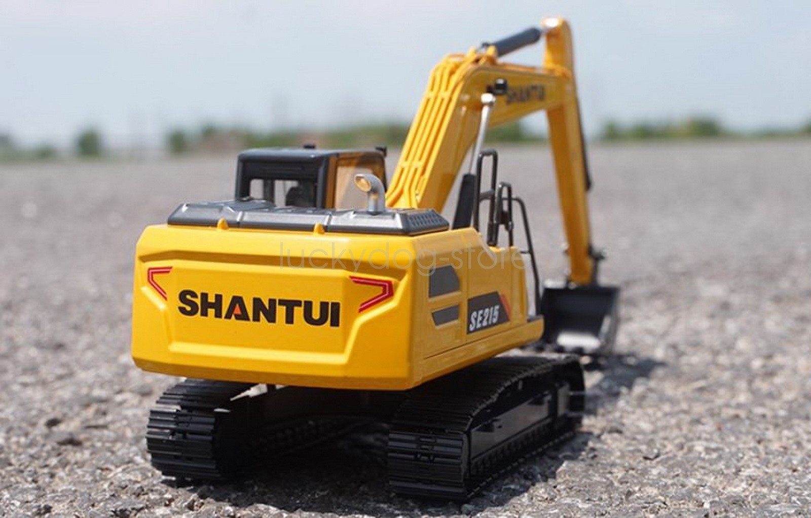 1/35 Scale SHANTUI SE215 Hydraulic Excavator DieCast Model Collection Toy