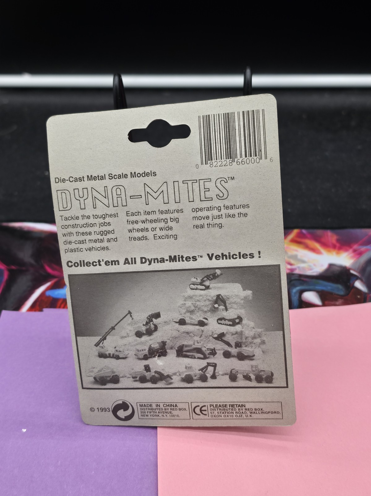 1993 Vintage Zylmex Dyna-Mites 29593 Excavator – Brand New