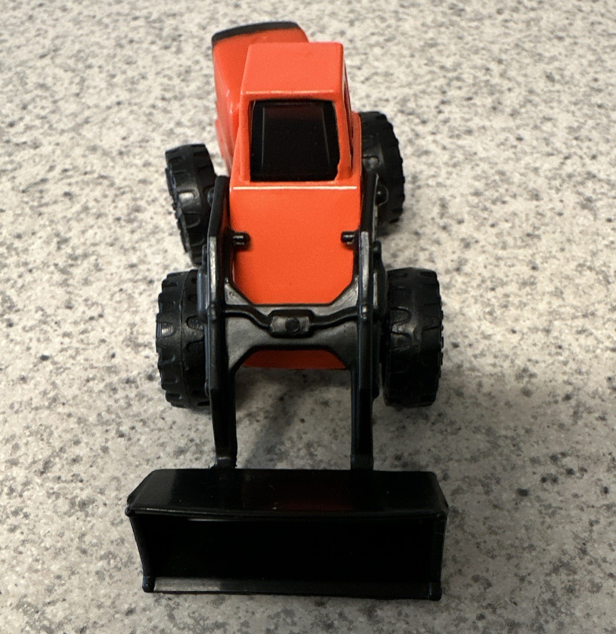 Tonka Loader Construction Vehicle Toy Orange/Black Plastic 1992