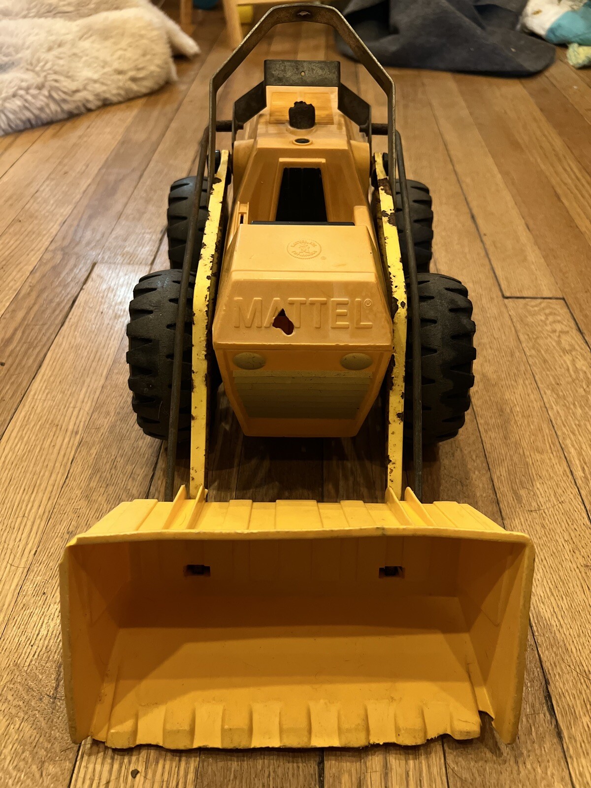 Vintage 1963 Mattel V-RROOM! Skip Loader Front Loader Tractor
