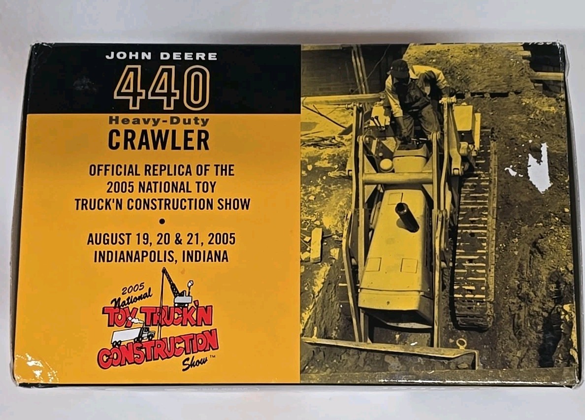 John Deere 440 Crawler 1/16 2005 Toy Truck’n Construction Show 2005 #16134-1HC