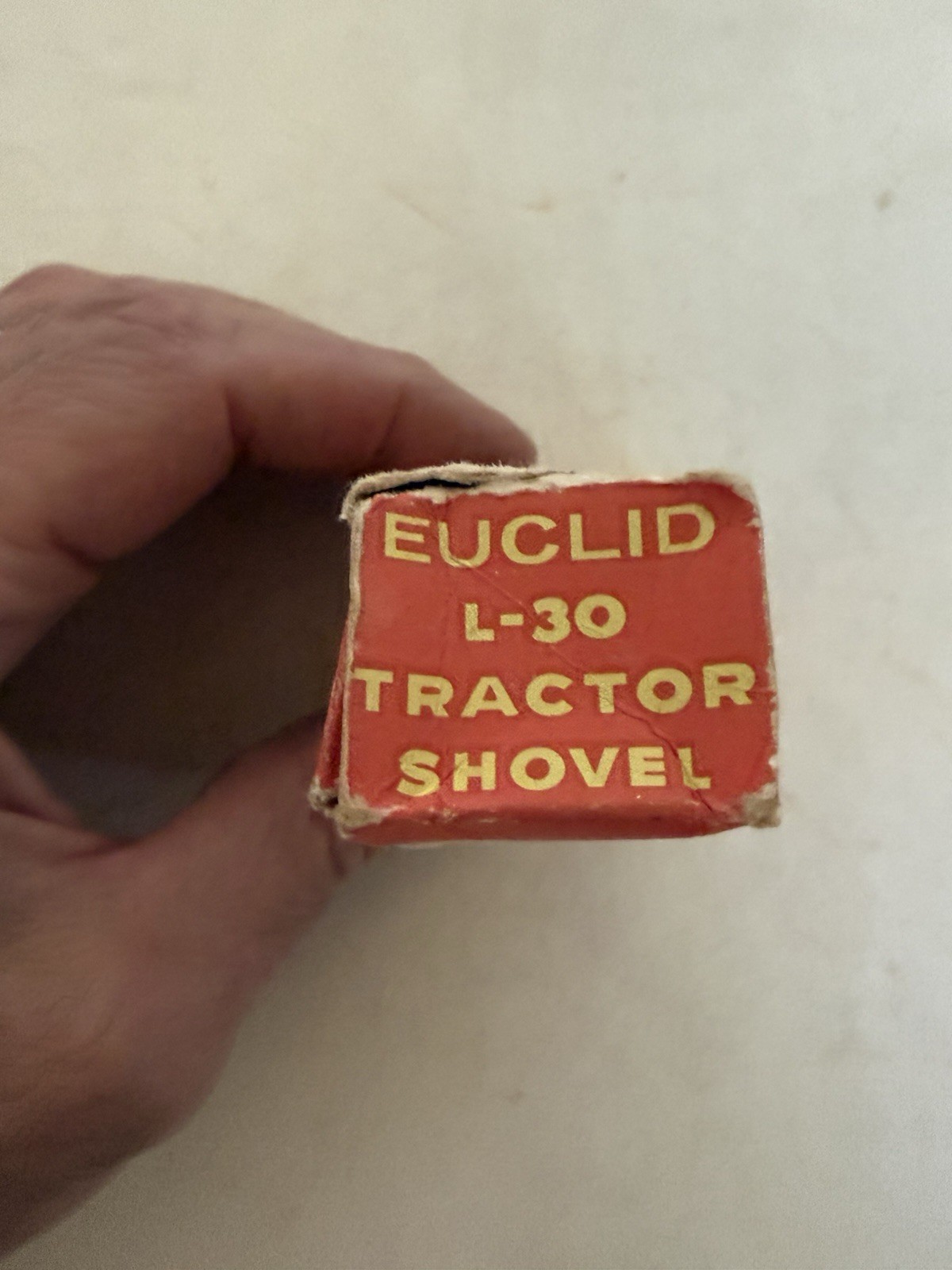 Mercury Of Italy Lit’l Toy L-30 Tractor Shovel w/Box Euclid Torino See Pics