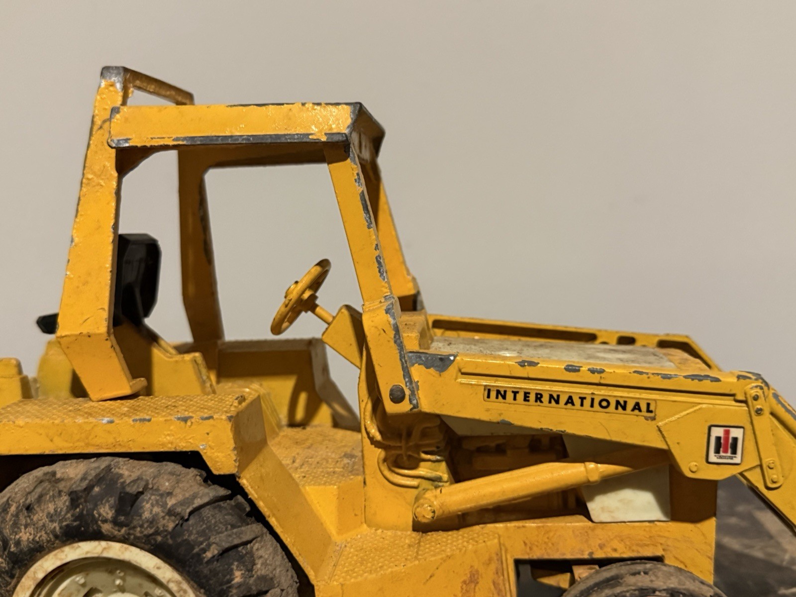 International Harvester Tractor Loader Backhoe