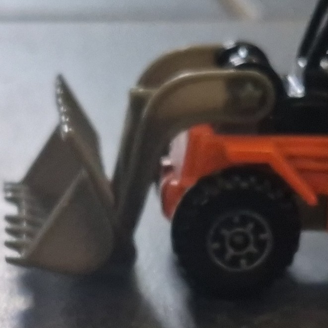 Hot Wheels 1979 Vintage Diecast Wheel Loader Vehicle Orange/Black/Gray