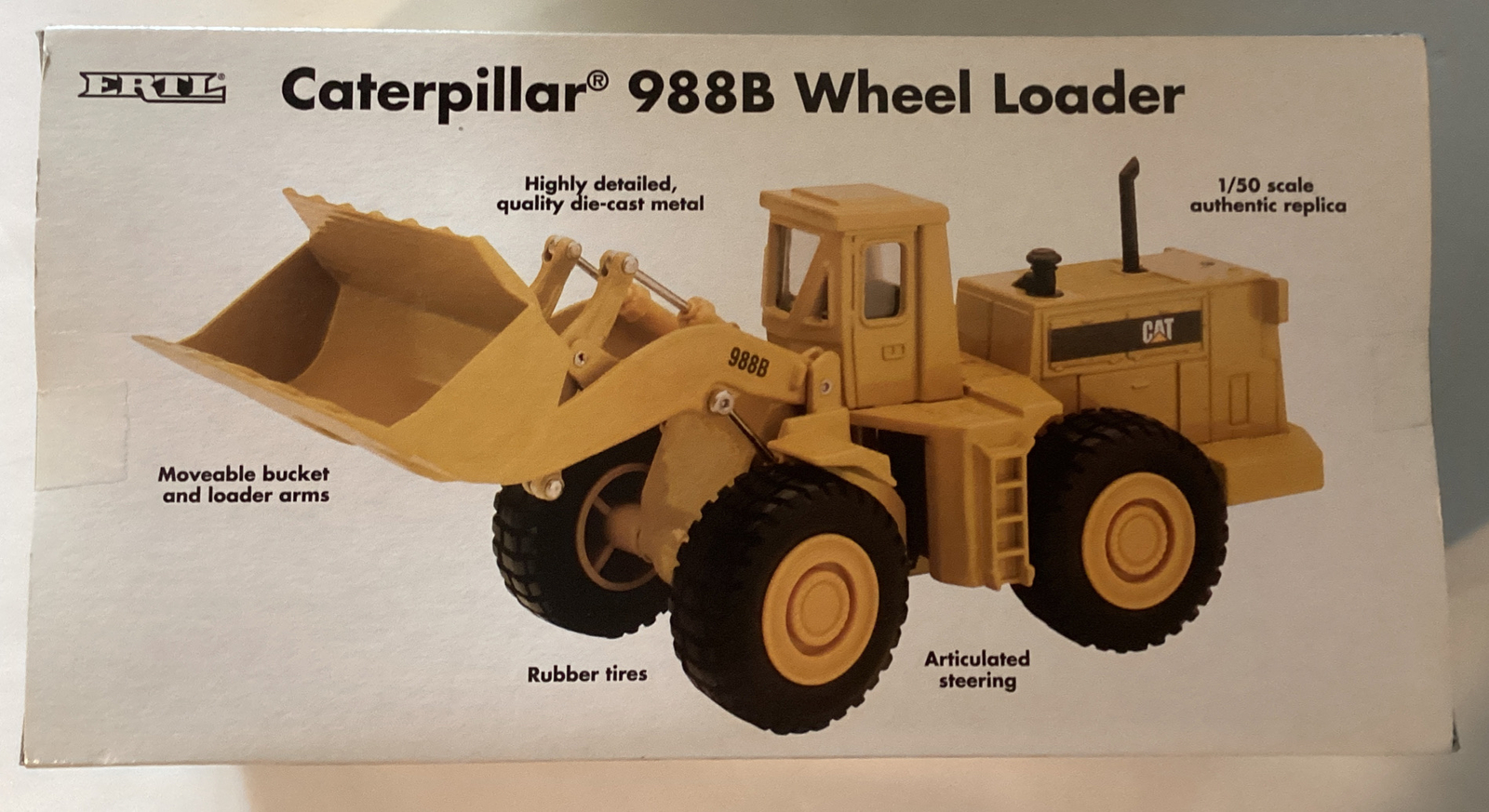 1992 Cat Ertl Caterpillar 988B Wheel Loader #2435 NIB
