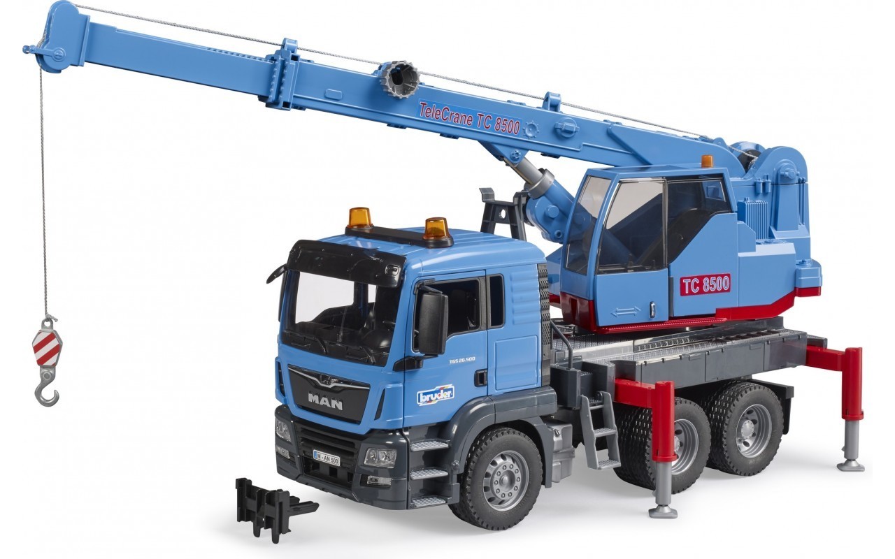Bruder MAN TGA CRANE TRUCK Collection Toy Car Model 1/16 1:16