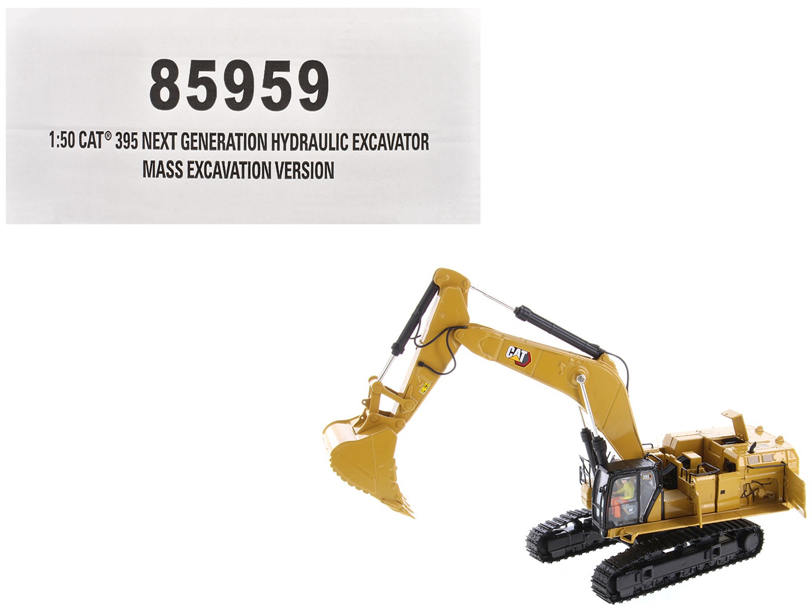CAT Caterpillar 395 Next Generation Hydraulic Excavator Yellow 1/50
