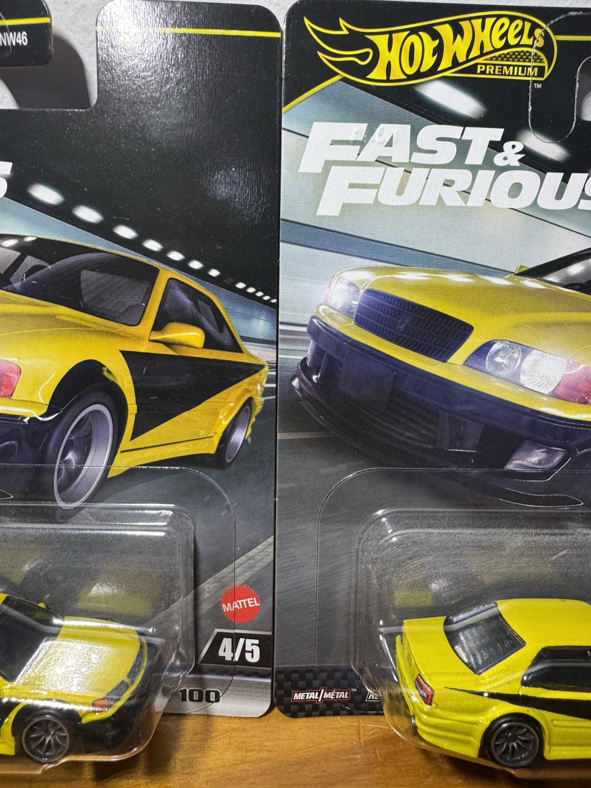 Hot Wheels Premium Fast and Furious Toyota Chaser JZX 100 Diecast Vehicle Lot X3