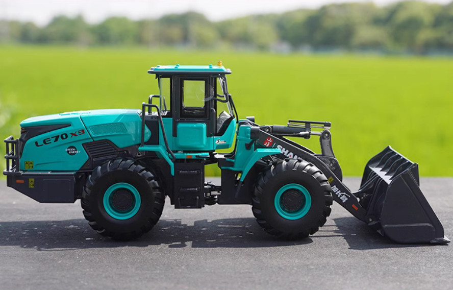 1:35 26CM SHANTUI LE70-3X Loader Construction Equipment Machine Diecast Model