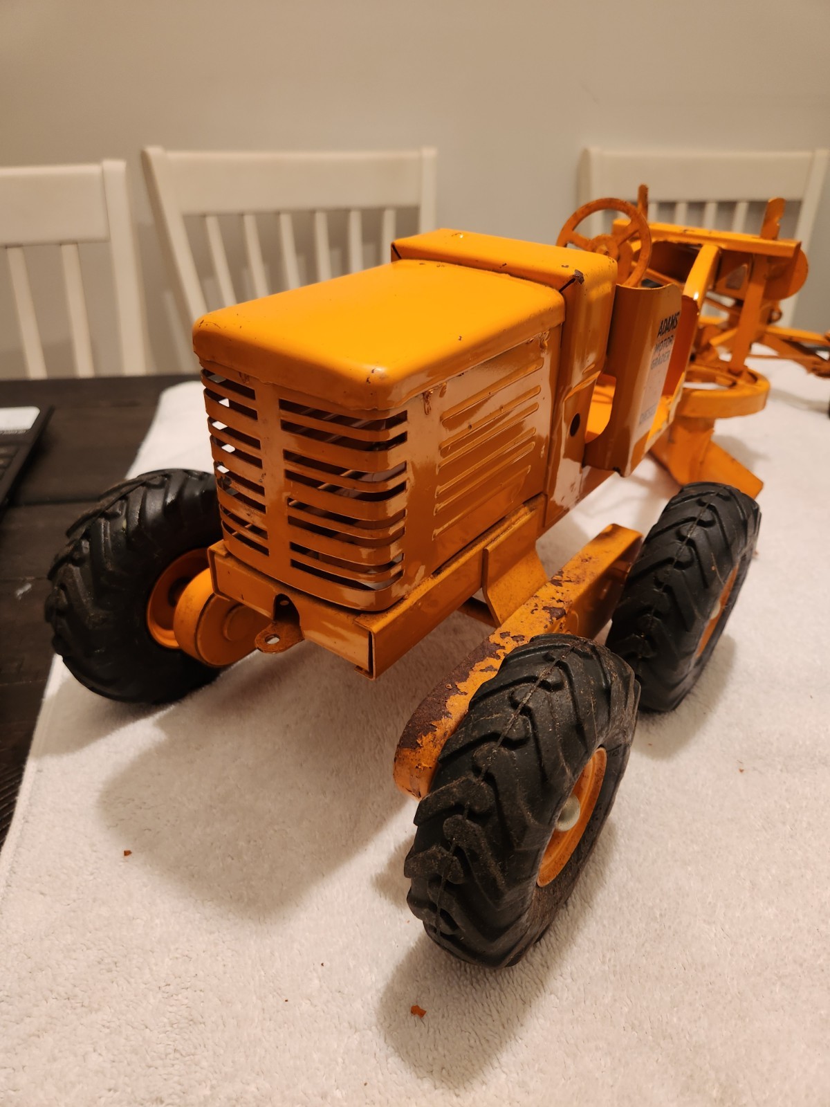 Vintage Adams Motor Grader 1950’s Doepke Model Toy USA