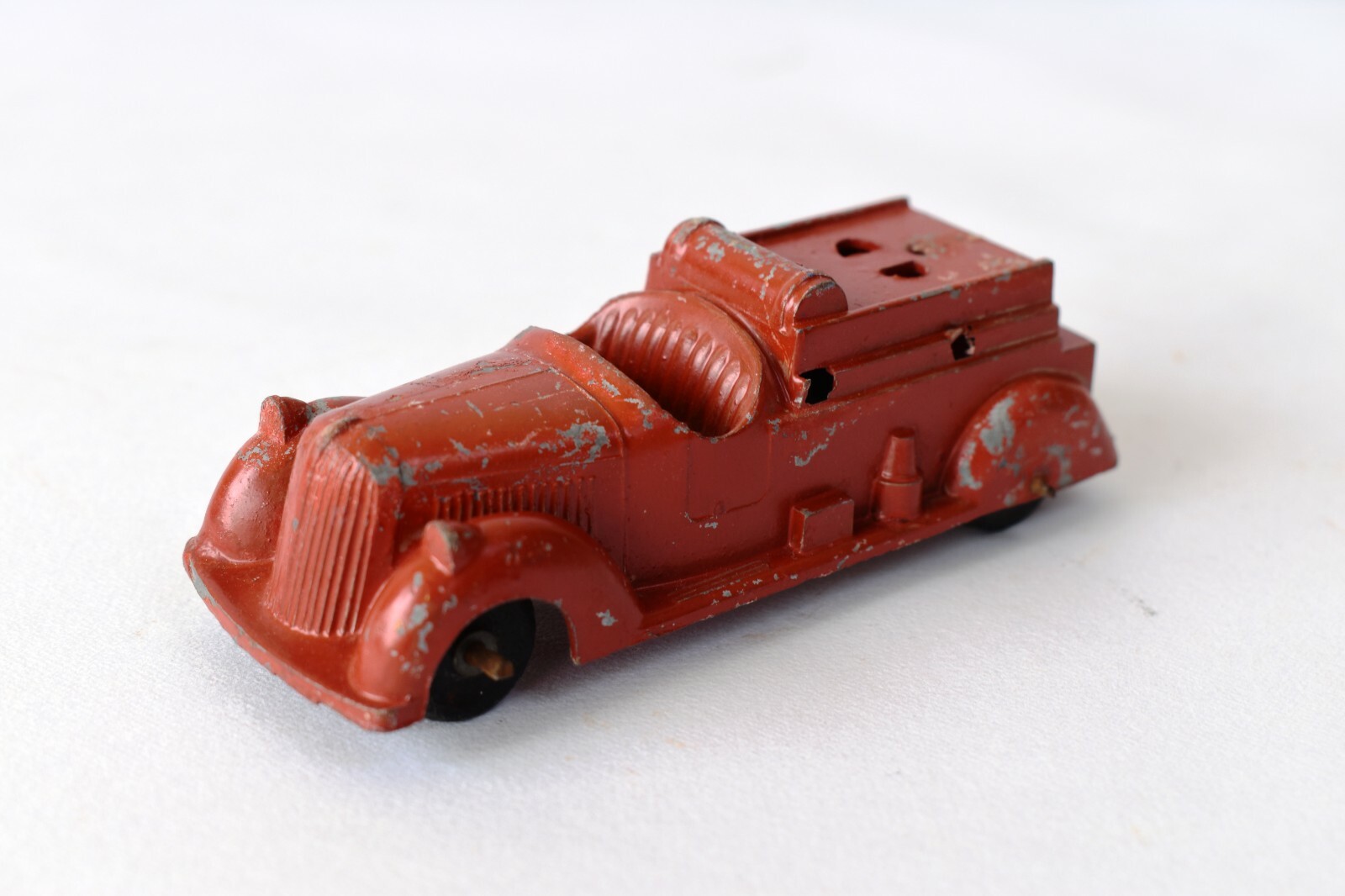 Vintage Toby Toy Breakdown Truck Metal Masters Diecast Truck England Red Rare”F3