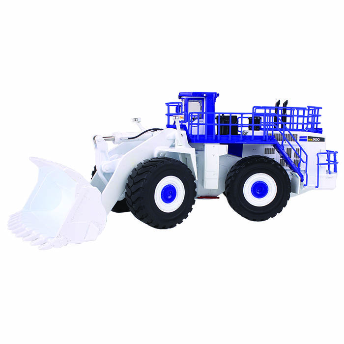 First Gear 59-3338 1:50 Komatsu WA900-3 White Demo Wheel Loader