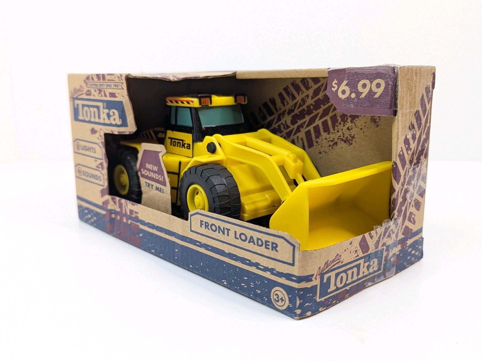 Tonka Front Loader Lights & Sounds Plastic Excavator Truck 2018 New