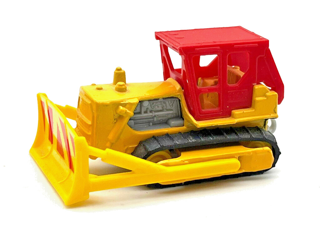 Matchbox MB64 1993 Yellow/Red Top Bulldozer Mint in PVC Display Box