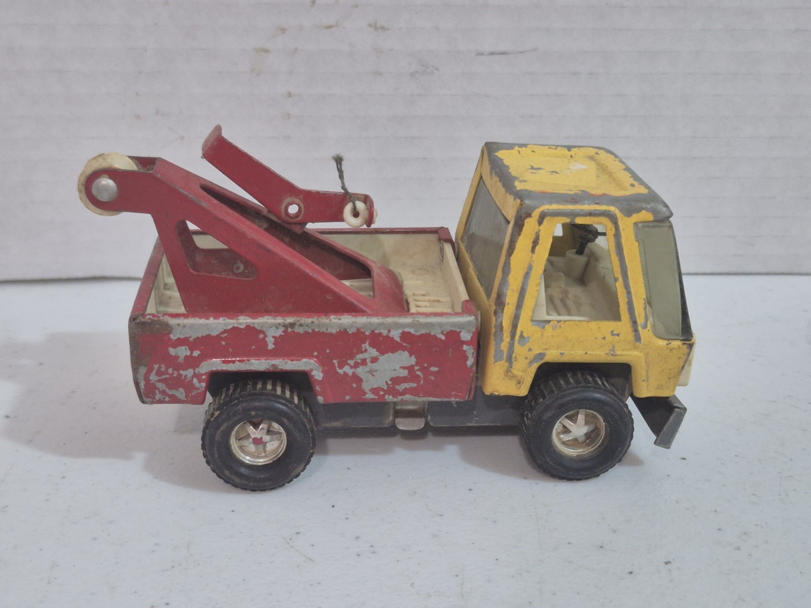 Lot of 5 Vintage Construction Metal Toys Tonka Japan Topper Wrecker Bulldozer JD