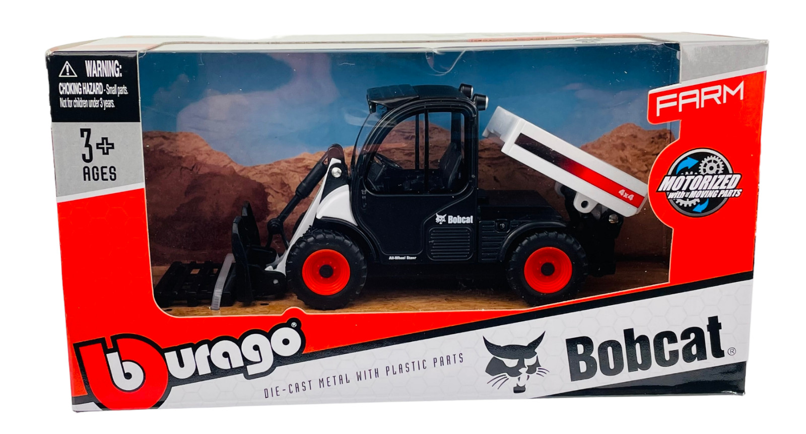 BBURAGO BOBCAT TOOLCAT 5600 31800 NEW 1:50 DIE CAST METAL MODEL NEW IN BOX