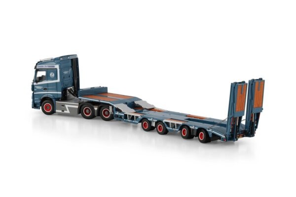 1:50 WSI MB MP4 6X4 Flatbed Trailer Alloy Model KAI ANDERSENS 01-4895