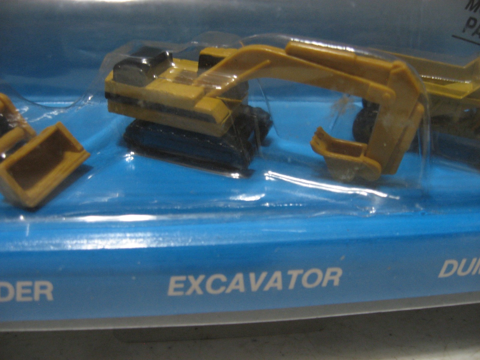 ERTL 2427 Mighty Movers Die Cast Caterpillar Wheel Loader Excavator Dump Truck