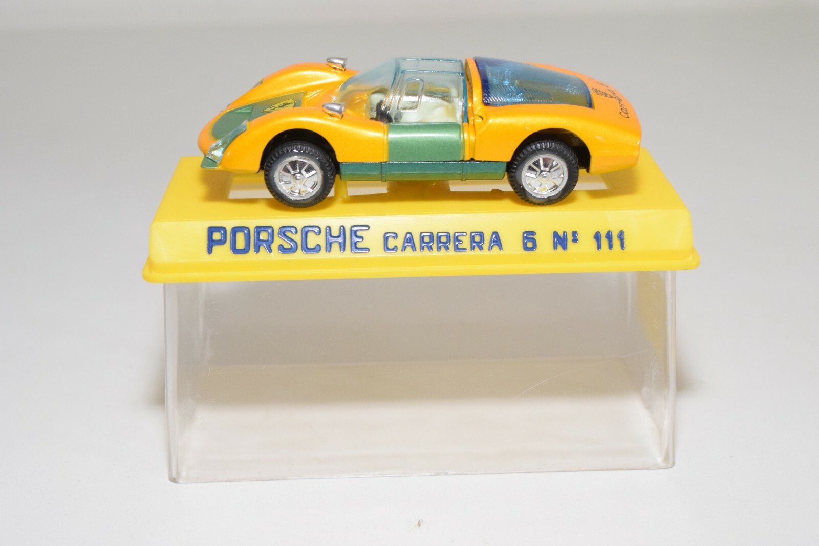 A36 1:43 JOAL 111 PORSCHE CORSA 6 METALLIC YELLOW MINT BOXED