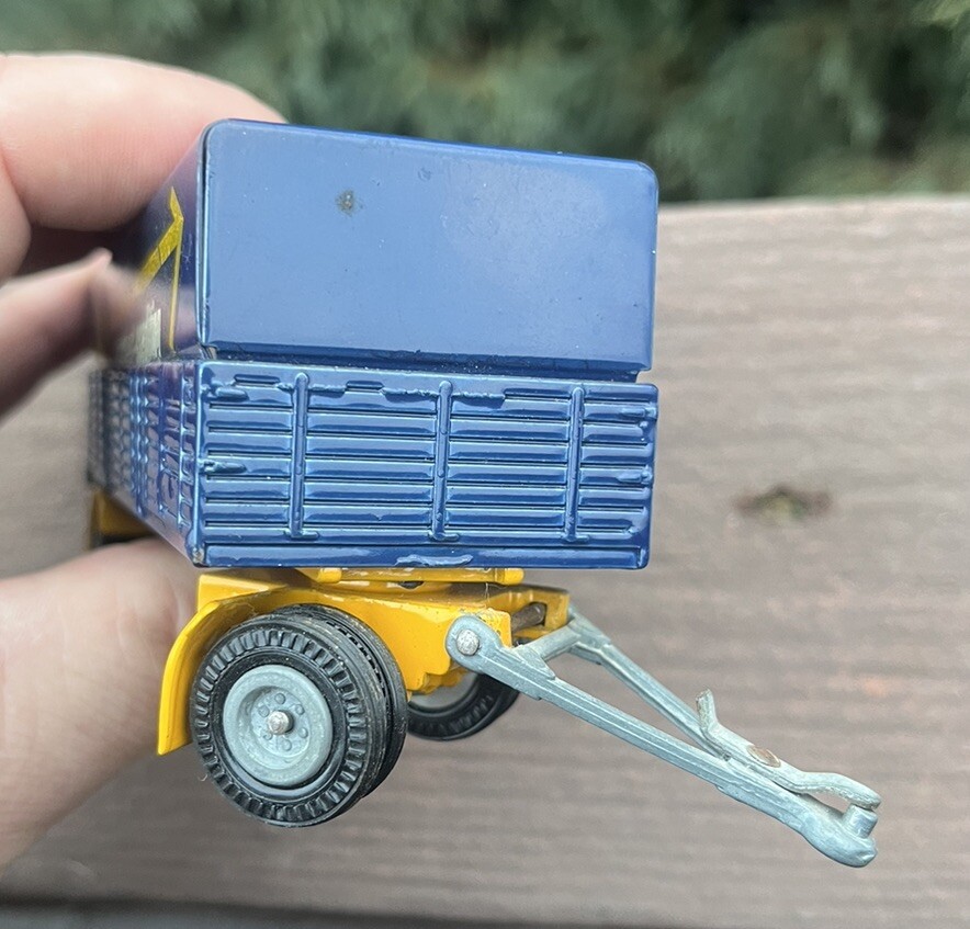 VINTAGE TEKNO of Holland #452 ASG Covered Trailer 1:50 Scale ***NICE***