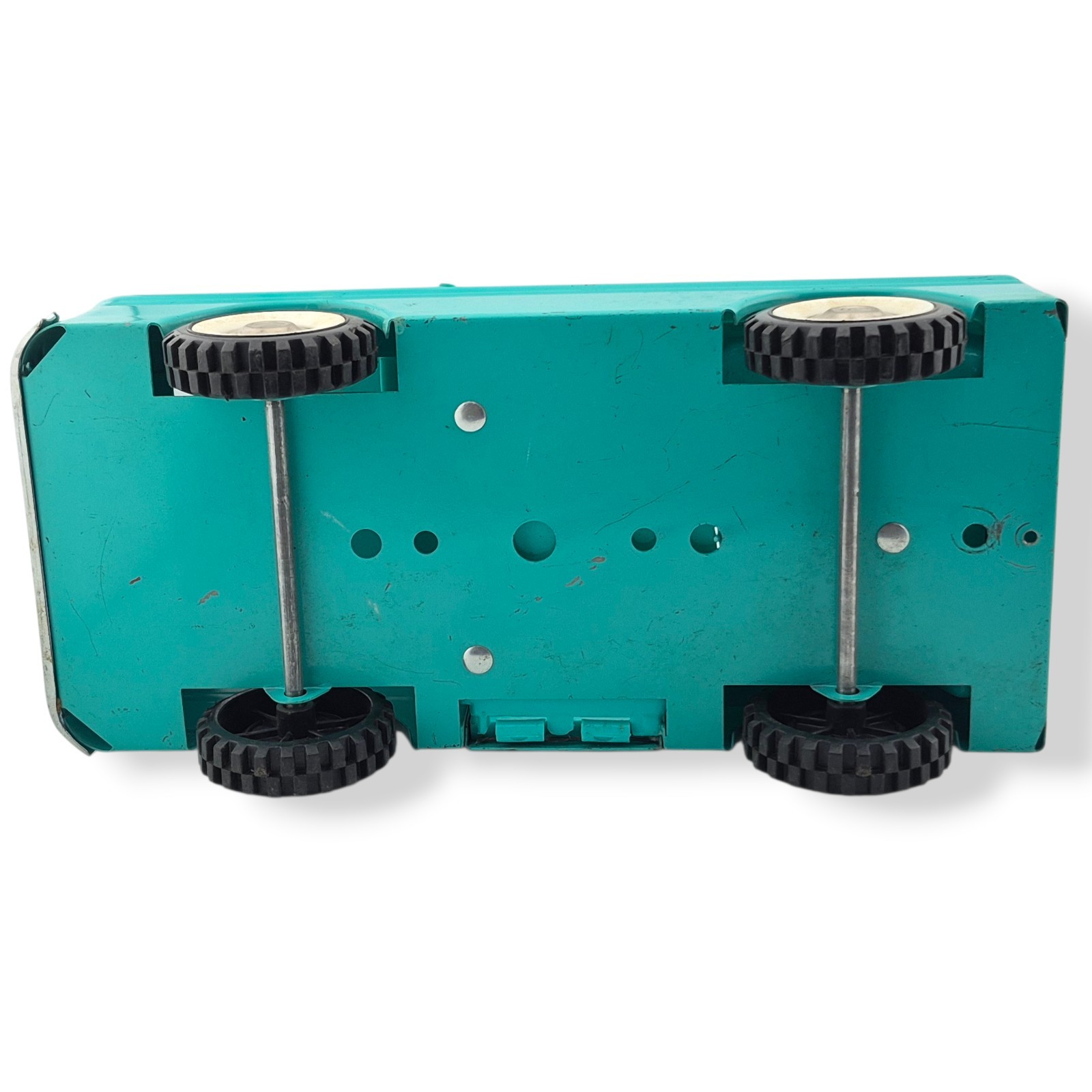 Vintage 1960s Structo Pressed Steel Chevy Corvair Rampside Pickup Truck Teal