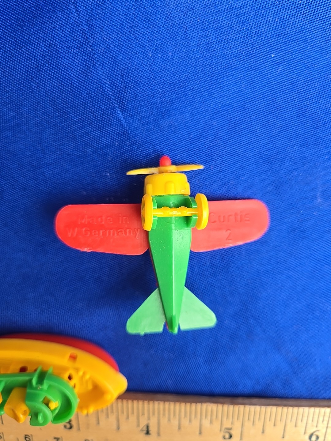 Lot BRUDER MINI Classic Planes Curtis Fokker, Tugboat, Ladder Truck Germany Toys