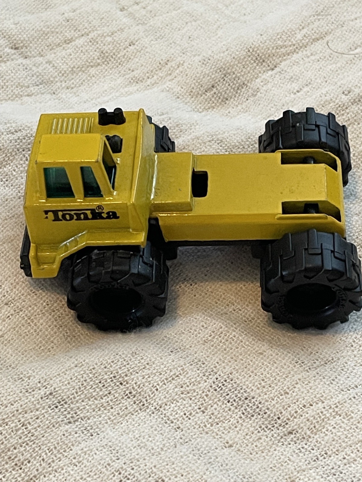 Vintage 1992 Tonka Construction Trucks Wide Lot Of 3 Orange Yellow Retro Toy