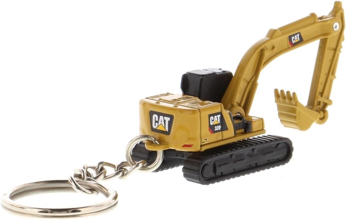 Cat Micro 320 Hydraulic Excavator Keychain