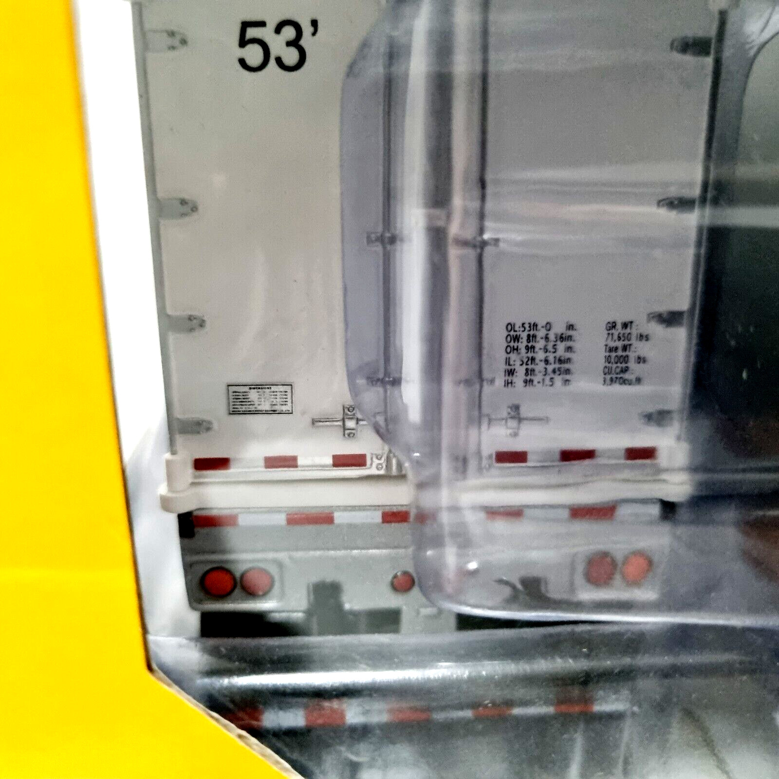 CAT Caterpillar 1:50 Truck Day Cab Tractor Mural Trailer CT660 Scale Die Cast