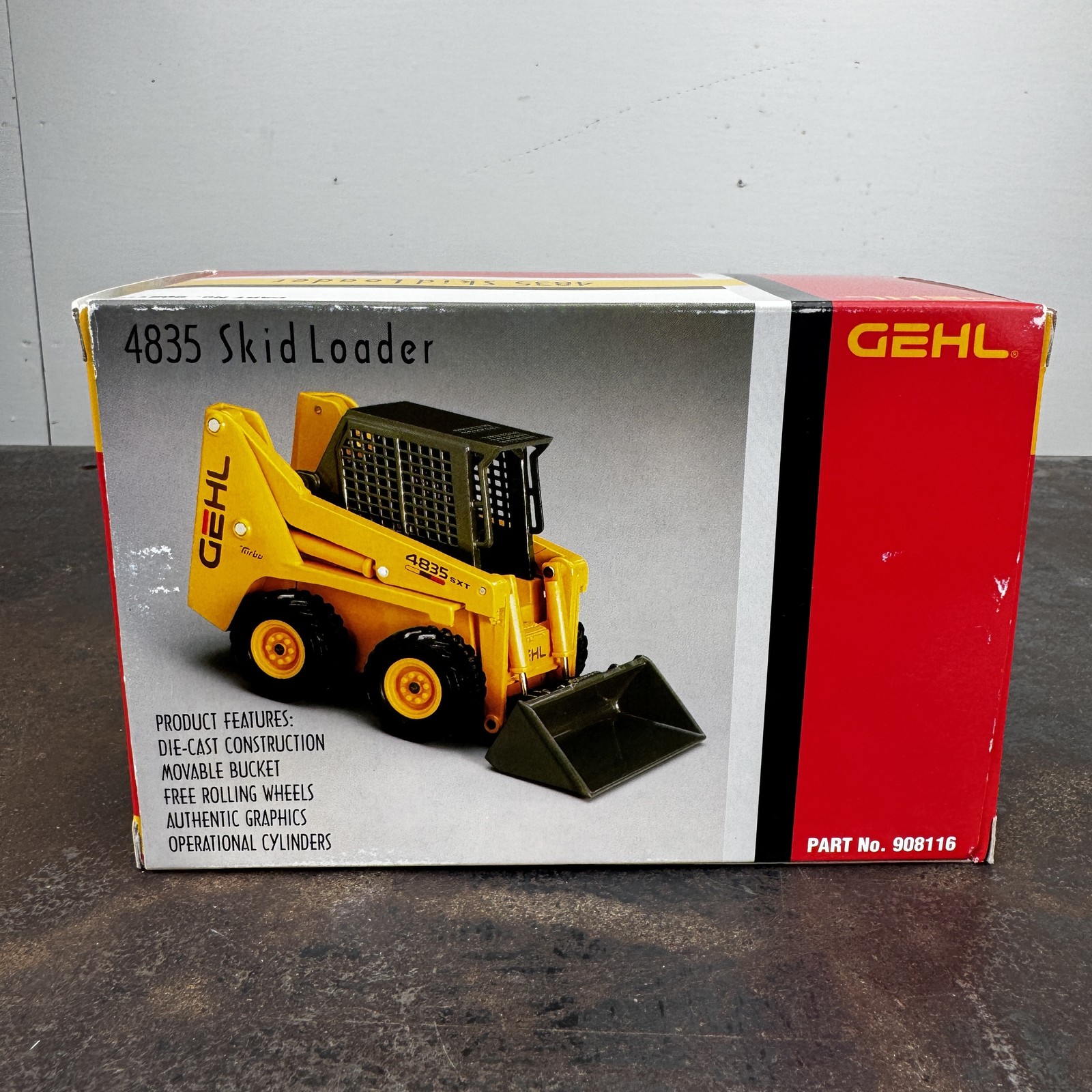 GEHL 4835 Skid Loader 1:25 Scale Diecast – DCP / ERTL #40012
