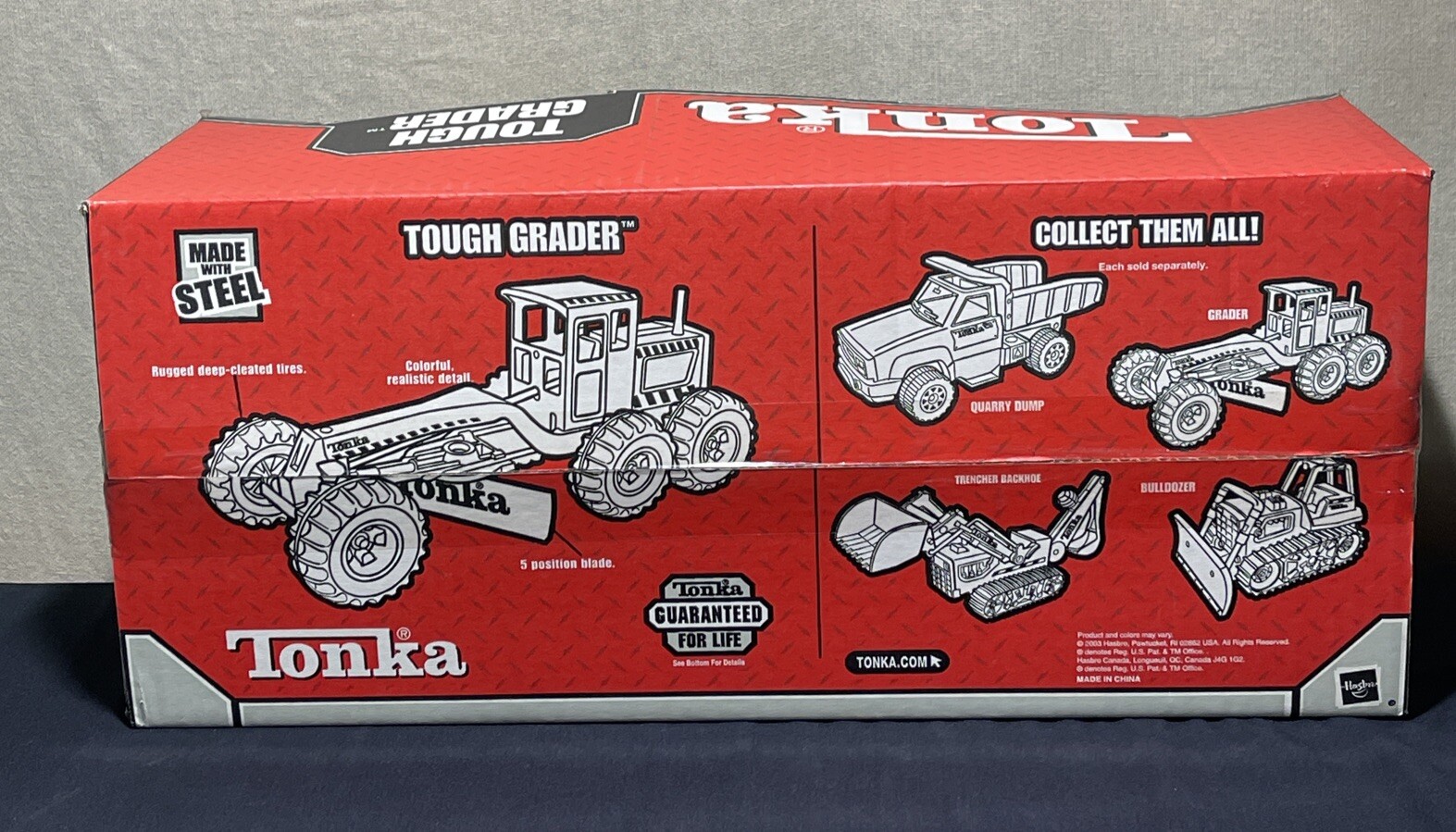 Tonka TOUGH GRADER 92510 MADE WITH STEEL Hasbro 2003