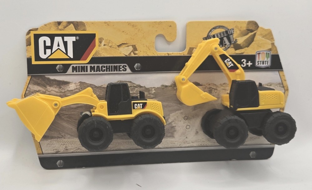2014 CAT Mini Machines Construction Payloader and Excavator Licensed-TY101525A10