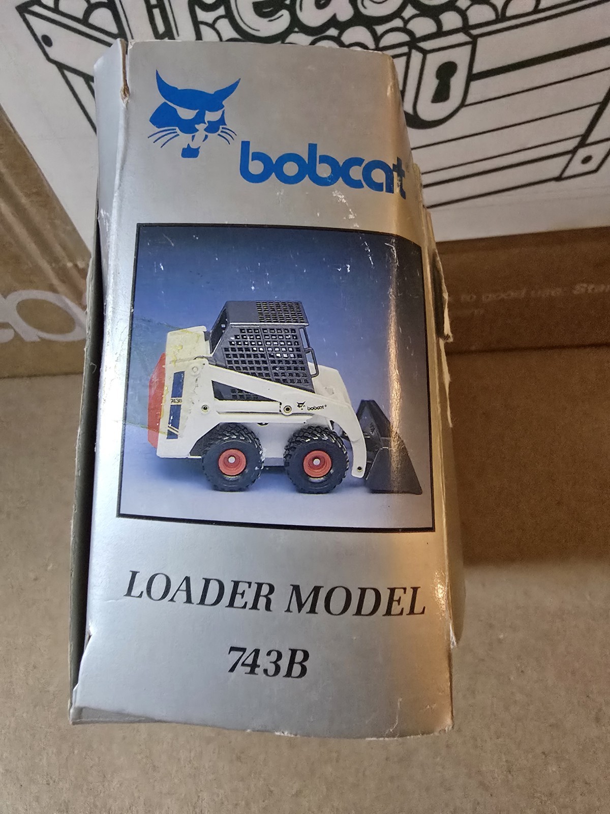 Wan Ho Melroe Co. 1:19 Bobcat Loader Model 743B Diecast Construction Equipment