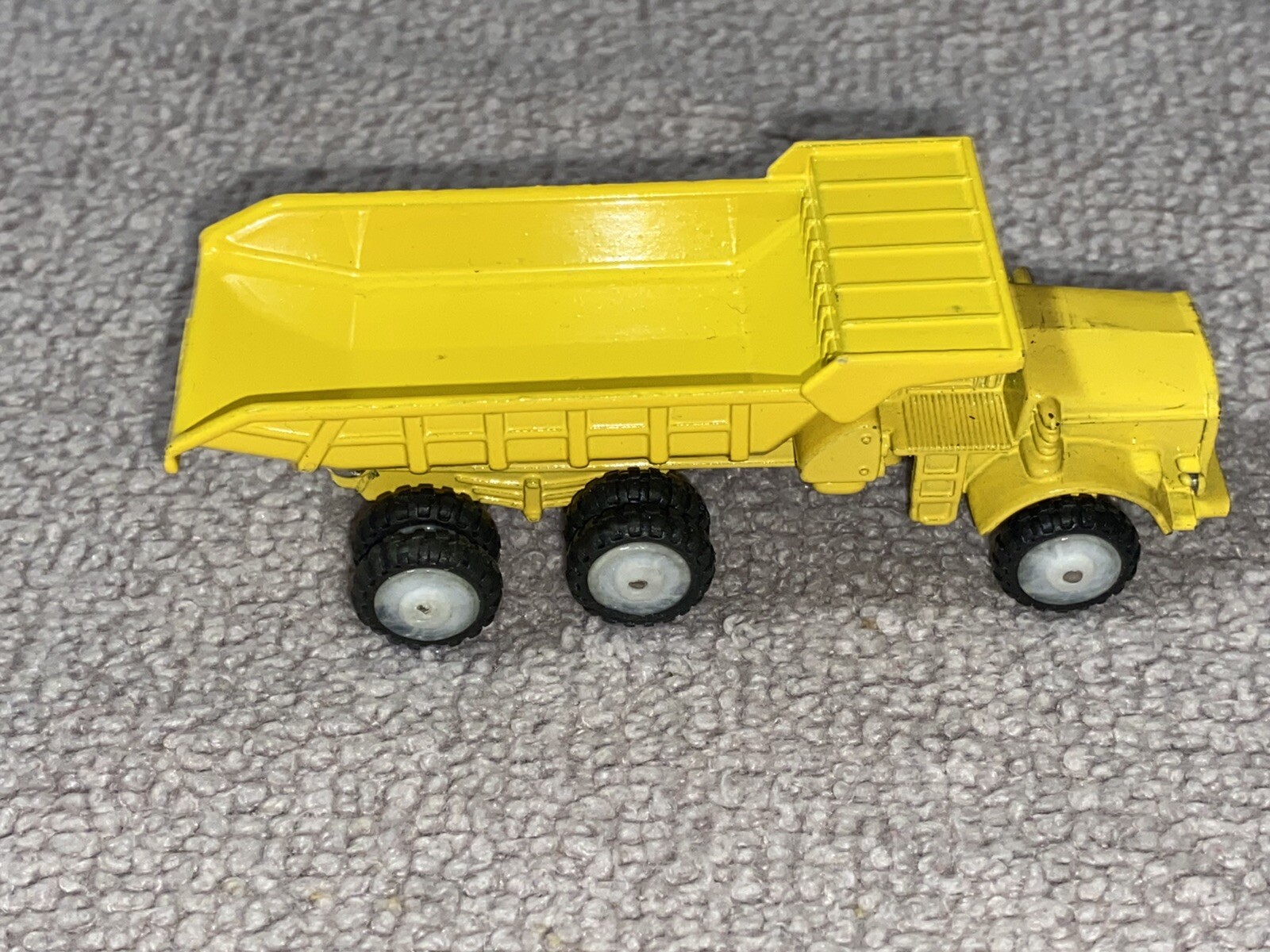Vintage Zylmex 8102 Orange Motor Road Grader Hong Kong & EUCLID R-40 Dinky toys