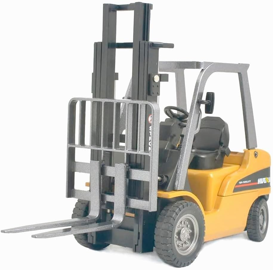 Forklift Trucks Toy Alloy Fork Truck Models Warehouse Construction Truck Vehi…
