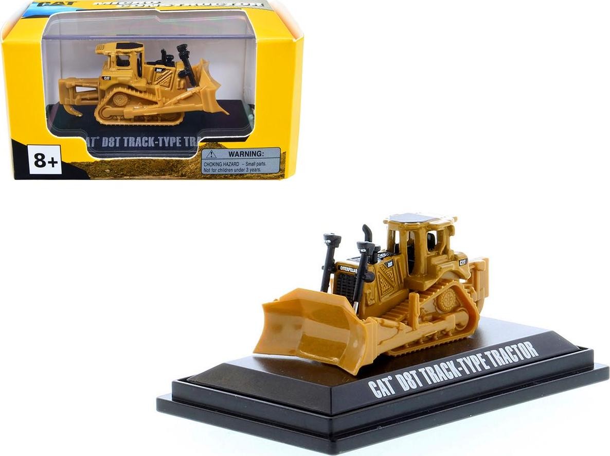 CAT Caterpillar D8T Track-Type Tractor Yellow Micro-Constructor Series Diecast