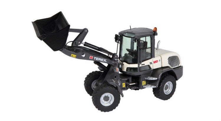 NZG 1:50 Terex TL120 wheel loader, alloy construction vehicle model #903