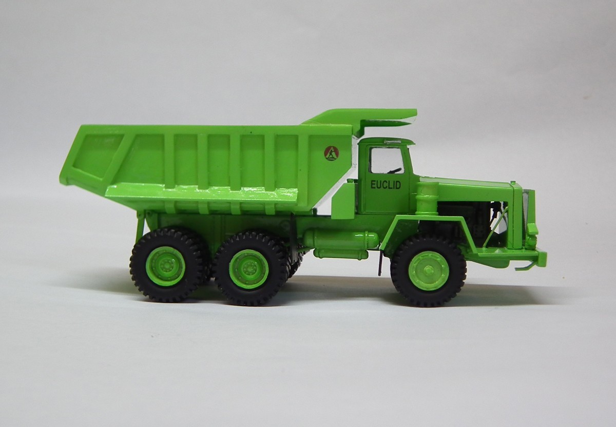 HO 1/87 Euclid R45 6×4 Truck – Handmade Resin Model