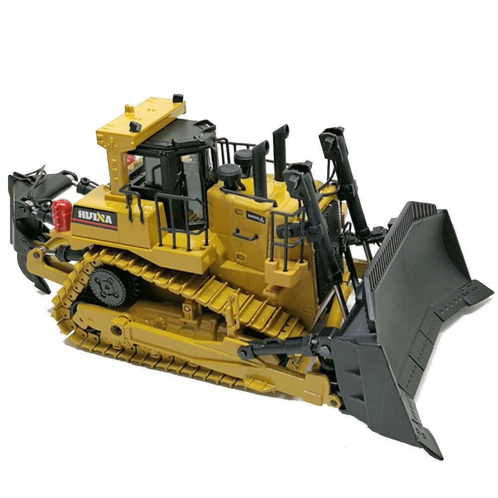 1:50 Bulldozer Truck Construction Equipment Diecast Metal Engineering Vehicle