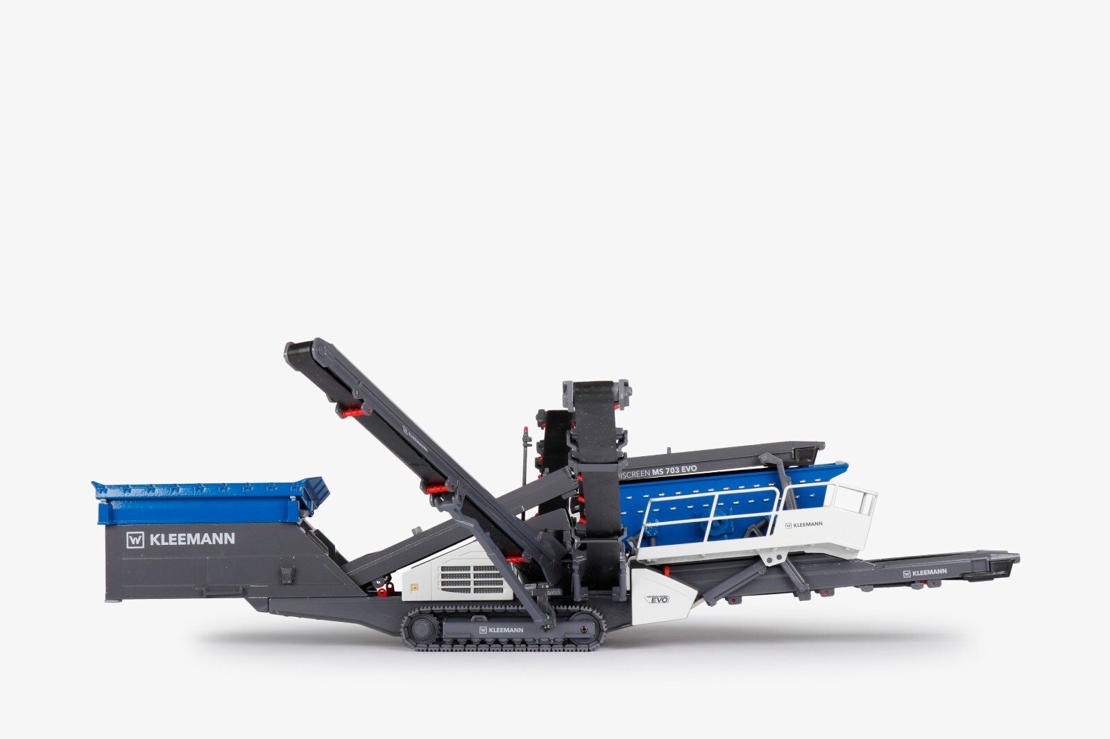 Kleemann Mobiscreen MS 703 EVO Screening Plant – Conrad 1:50 Scale #2518/0 New