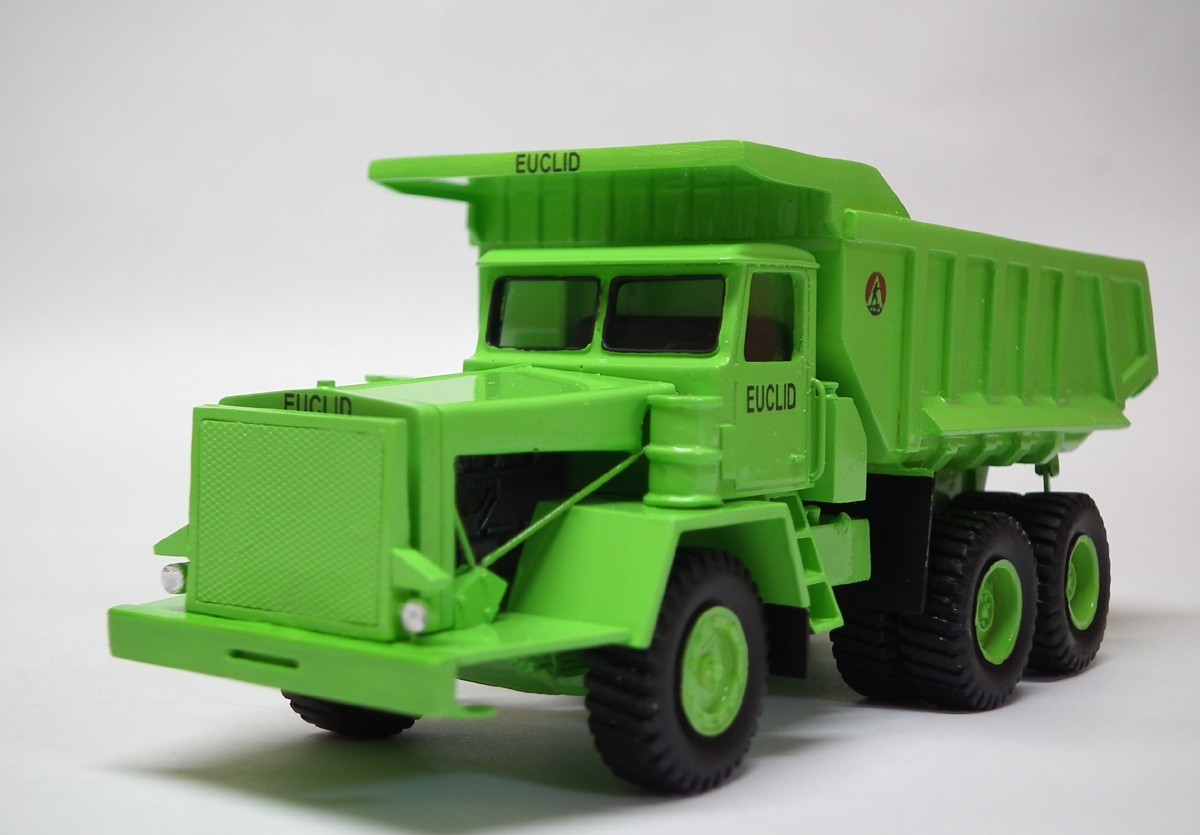 HO 1/87 Euclid R45 6×4 Truck – Handmade Resin Model